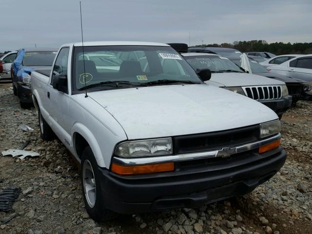 1GCCS14W21K149172 - 2001 CHEVROLET S TRUCK S1 WHITE photo 1