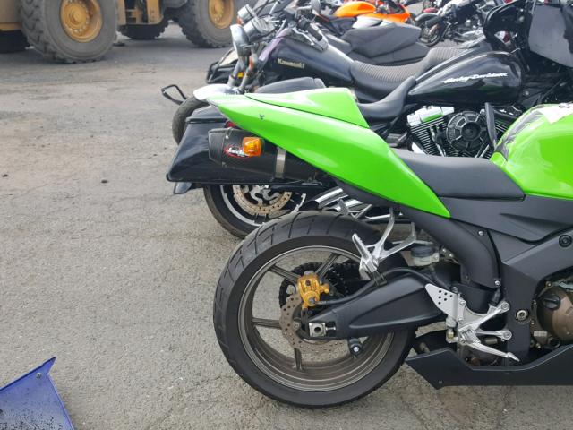 JKBZXJC156A046378 - 2006 KAWASAKI ZX636 C1 GREEN photo 6