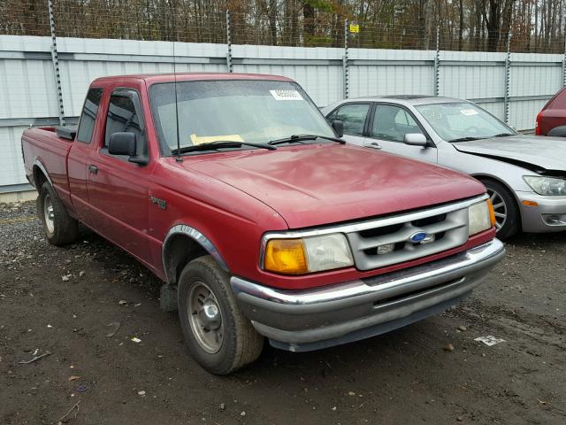 1FTCR14A9TPA42061 - 1996 FORD RANGER SUP BURGUNDY photo 1