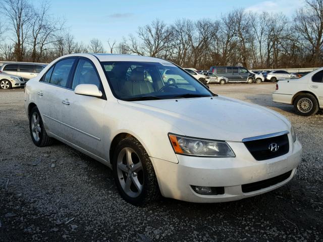 5NPEU46F56H071266 - 2006 HYUNDAI SONATA GLS WHITE photo 1