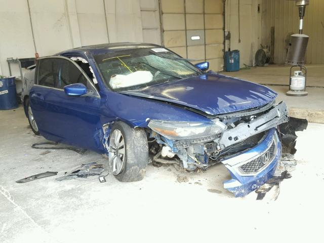 1HGCS12799A018562 - 2009 HONDA ACCORD EX BLUE photo 1