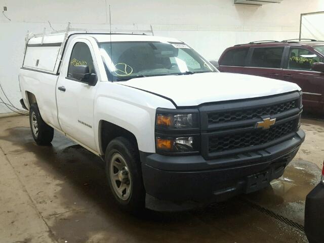 1GCNCPEH3EZ150157 - 2014 CHEVROLET SILVERADO WHITE photo 1