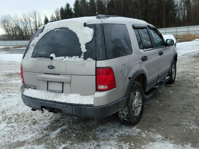 1FMZU73K13UA36399 - 2003 FORD EXPLORER X SILVER photo 4