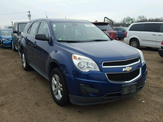 2CNALBEW8A6317842 - 2010 CHEVROLET EQUINOX LS BLUE photo 1