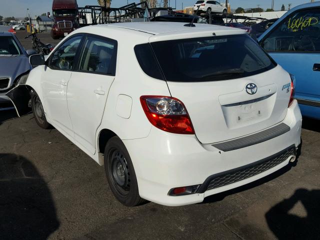 2T1KU4EE5BC686537 - 2011 TOYOTA COROLLA MA WHITE photo 3