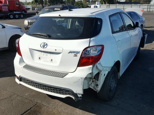 2T1KU4EE5BC686537 - 2011 TOYOTA COROLLA MA WHITE photo 4