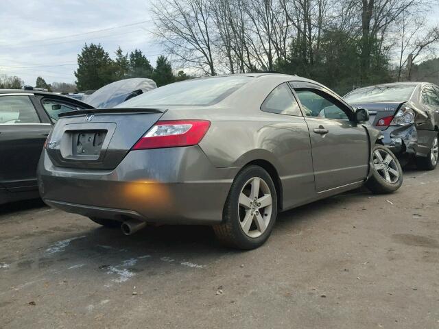 2HGFG128X7H571548 - 2007 HONDA CIVIC EX GRAY photo 4