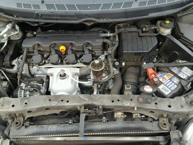 2HGFG128X7H571548 - 2007 HONDA CIVIC EX ნაცრისფერი ფოტო 7