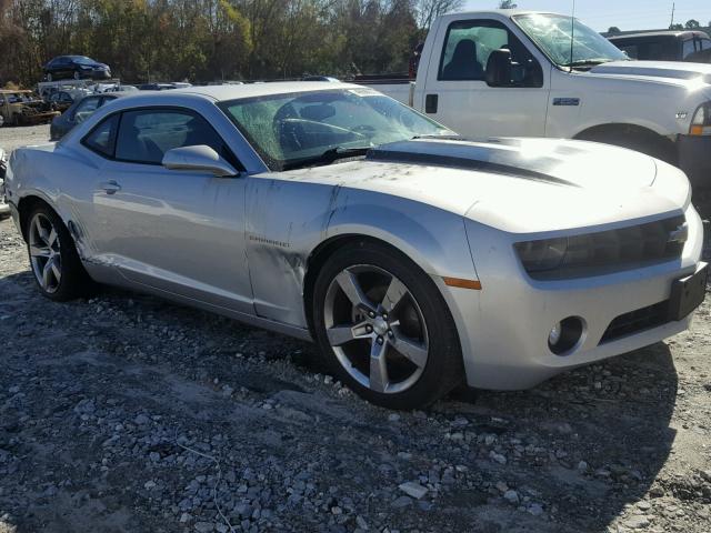 2G1FB1E33C9171342 - 2012 CHEVROLET CAMARO LT SILVER photo 1