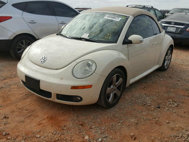 3VWSG31Y76M313947 - 2006 VOLKSWAGEN NEW BEETLE TAN photo 2