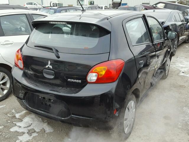 ML32A3HJ9FH039686 - 2015 MITSUBISHI MIRAGE DE BLACK photo 4