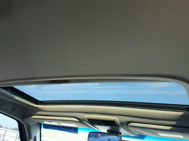 1J8HH48P57C643837 - 2007 JEEP COMMANDER GRAY photo 9