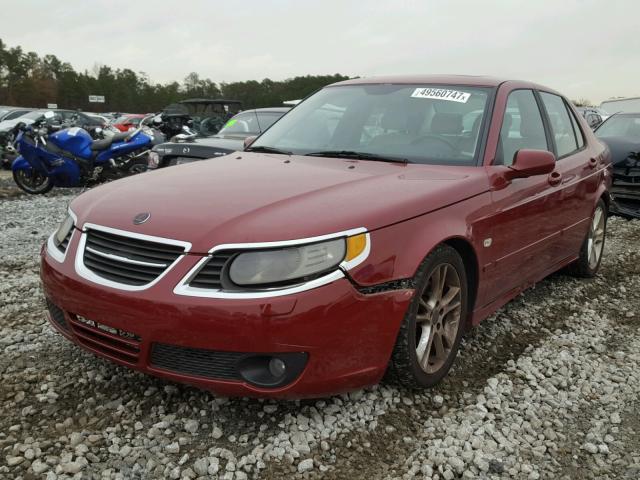 YS3EH49G663515333 - 2006 SAAB 9-5 AERO RED photo 2