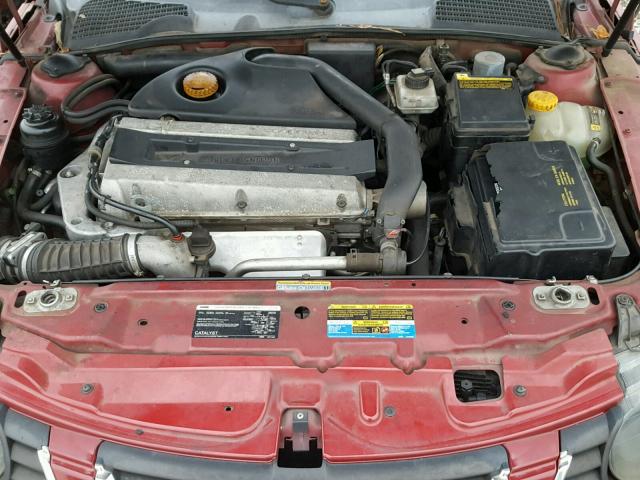 YS3EH49G663515333 - 2006 SAAB 9-5 AERO RED photo 7