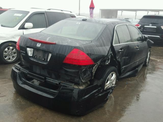 JHMCM56886C003469 - 2006 HONDA ACCORD EX BLACK photo 4