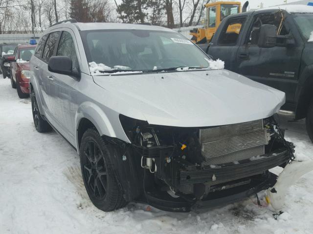 3C4PDDBG5ET158171 - 2014 DODGE JOURNEY SX SILVER photo 1