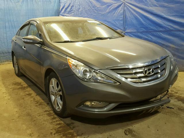 5NPEC4AC8BH124259 - 2011 HYUNDAI SONATA SE GRAY photo 1