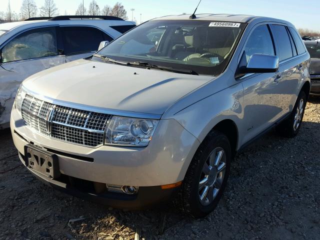 2LMDU88C97BJ33951 - 2007 LINCOLN MKX TAN photo 2