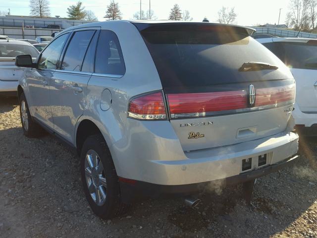 2LMDU88C97BJ33951 - 2007 LINCOLN MKX TAN photo 3