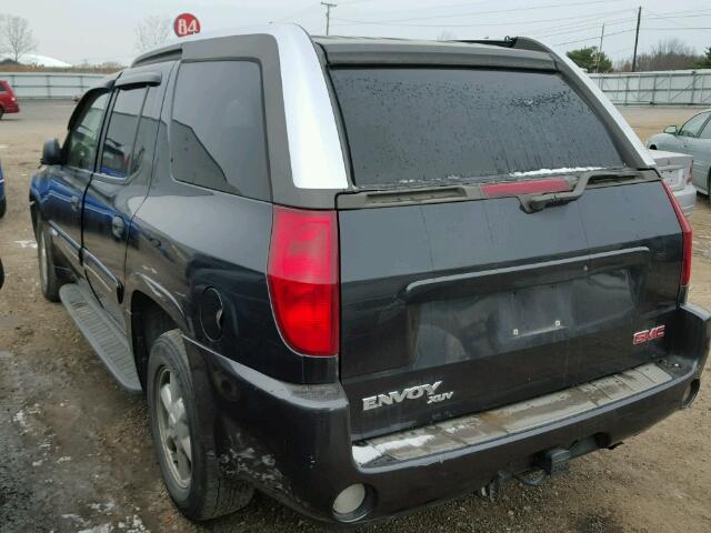 1GKET12S646178472 - 2004 GMC ENVOY XUV CHARCOAL photo 3