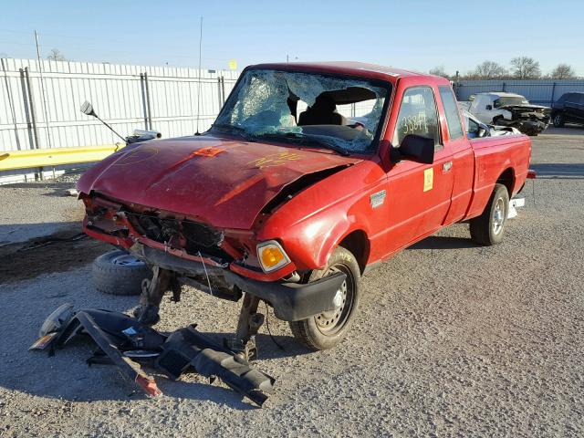 1FTYR14D66PA35055 - 2006 FORD RANGER SUP RED photo 2
