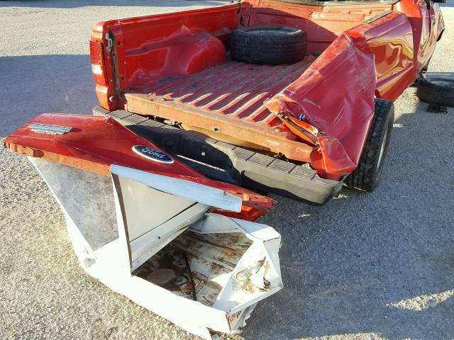 1FTYR14D66PA35055 - 2006 FORD RANGER SUP RED photo 9