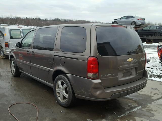 1GNDV23L85D239405 - 2005 CHEVROLET UPLANDER L BROWN photo 3