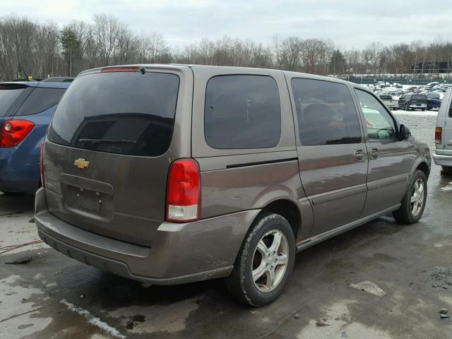 1GNDV23L85D239405 - 2005 CHEVROLET UPLANDER L BROWN photo 4