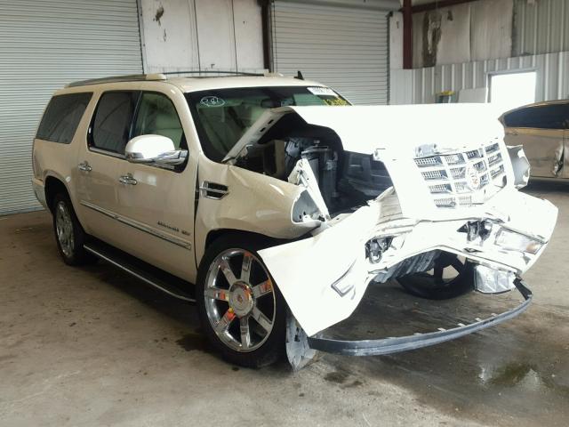 1GYS3HEF6DR195657 - 2013 CADILLAC ESCALADE E WHITE photo 1