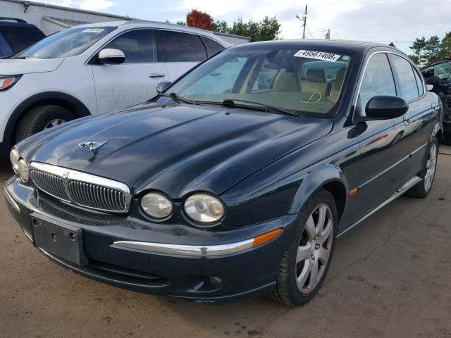 SAJWA51C55WE30578 - 2005 JAGUAR X-TYPE 3.0 GREEN photo 2