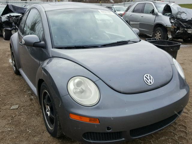 3VWRR31C36M401052 - 2006 VOLKSWAGEN NEW BEETLE GRAY photo 1