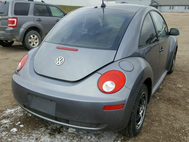 3VWRR31C36M401052 - 2006 VOLKSWAGEN NEW BEETLE GRAY photo 4