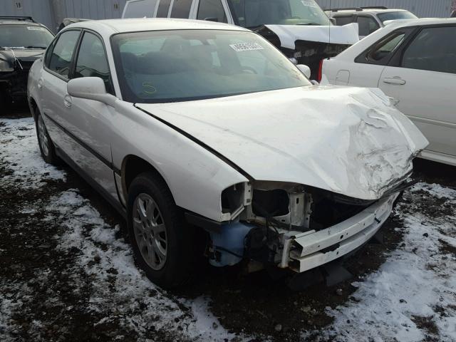 2G1WF52E549332163 - 2004 CHEVROLET IMPALA WHITE photo 1