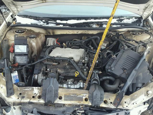 2G1WF52E549332163 - 2004 CHEVROLET IMPALA WHITE photo 7