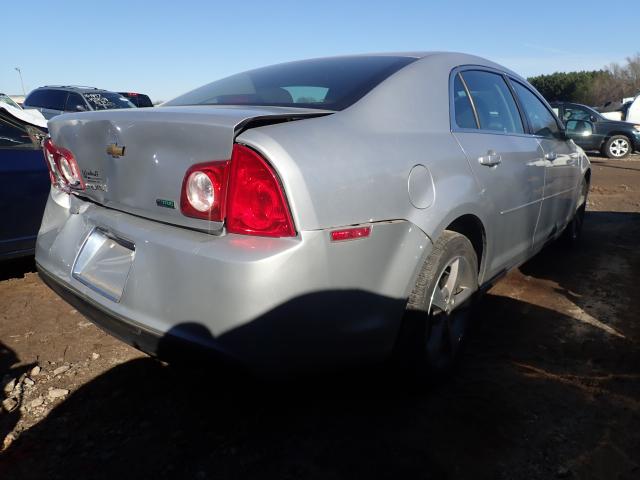 1G1ZC5EU3BF223097 - 2011 CHEVROLET MALIBU 1LT SILVER photo 4