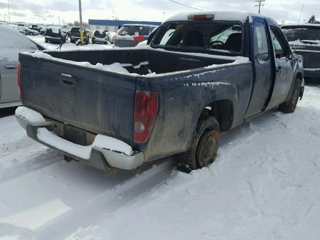 1GCCS19EX78128298 - 2007 CHEVROLET COLORADO BLUE photo 4