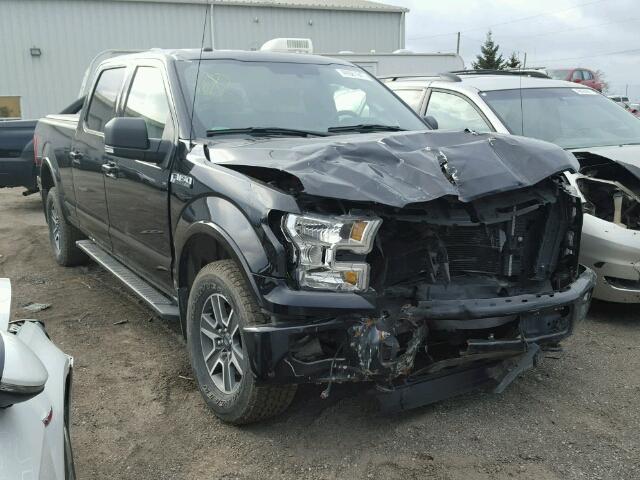 1FTFW1EF3GFC08909 - 2016 FORD F150 SUPER BLACK photo 1