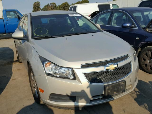 1G1PF5SC4C7102407 - 2012 CHEVROLET CRUZE LT SILVER photo 1