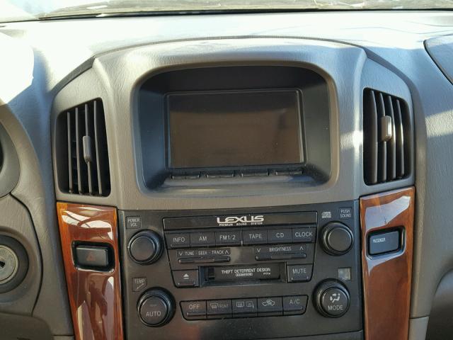 JT6GF10U2X0034545 - 1999 LEXUS RX 300 TWO TONE photo 9