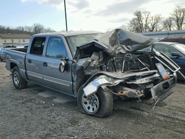 2GCEK13V161241513 - 2006 CHEVROLET SILVERADO GRAY photo 1