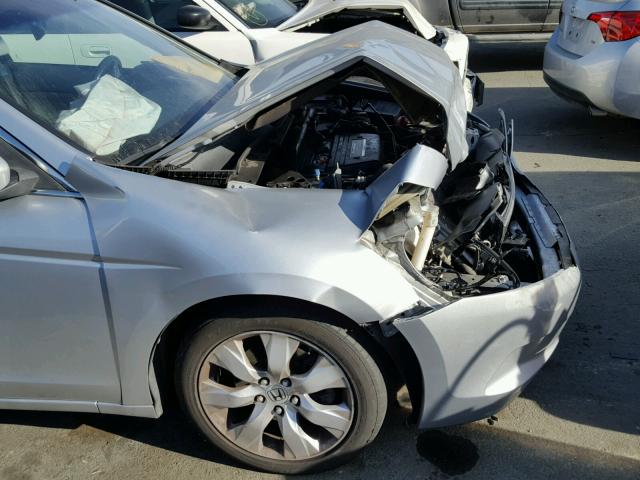 1HGCP26888A122324 - 2008 HONDA ACCORD EXL SILVER photo 9