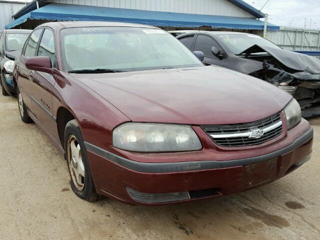 2G1WH55KXY9334802 - 2000 CHEVROLET IMPALA LS BURGUNDY photo 1