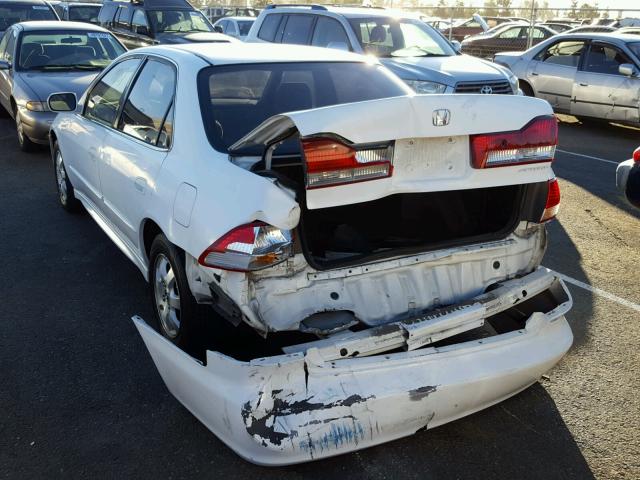 JHMCG66821C012948 - 2001 HONDA ACCORD EX WHITE photo 3