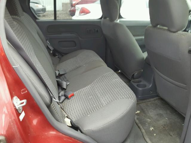 5N1ED28Y01C552013 - 2001 NISSAN XTERRA XE RED photo 6