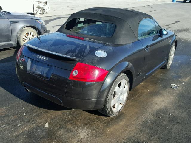 TRUTX28N611015379 - 2001 AUDI TT BLACK photo 4