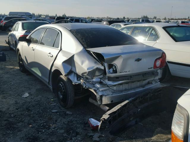 1G1ZC5E00AF175716 - 2010 CHEVROLET MALIBU 1LT SILVER photo 3