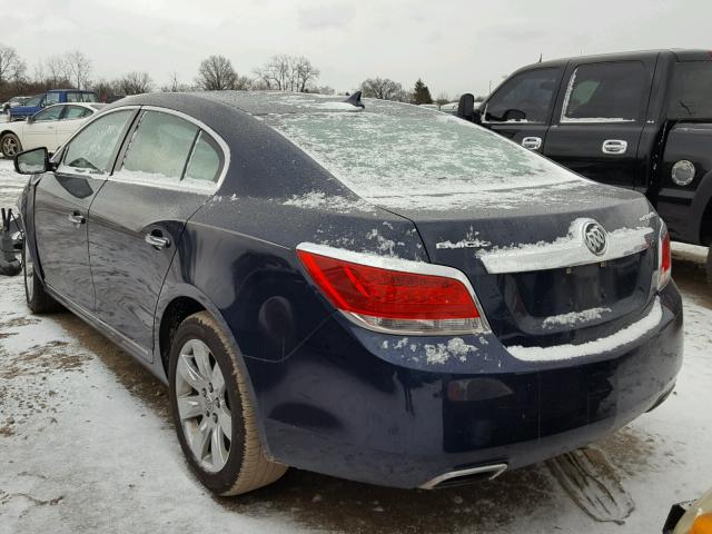 1G4GC5E34CF342991 - 2012 BUICK LACROSSE BLUE photo 3