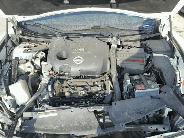 1N4AA5AP6EC461273 - 2014 NISSAN MAXIMA S WHITE photo 7