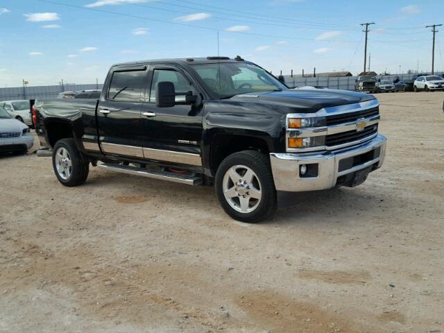 1GC1KWE88FF101194 - 2015 CHEVROLET SILVERADO BLACK photo 1