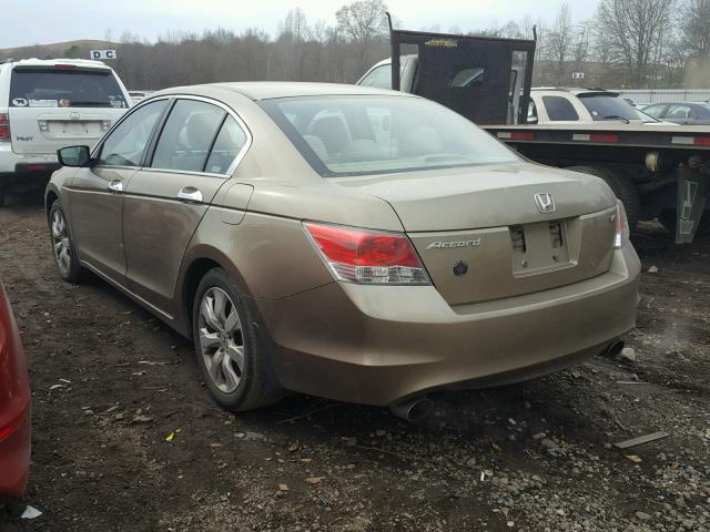 1HGCP36749A032604 - 2009 HONDA ACCORD EX WHITE photo 3